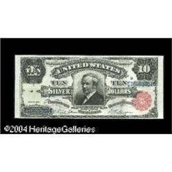 Germany, Fr. 299 $10 1891 Silver Certificate Very Fine-Extremely Fr. 299 $10 1891 Silver Certificate