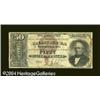 Image 1 : Fr. 327 $50 1880 Silver Certificate Very Good-Fine.In o Fr. 327 $50 1880 Silver Certificate Very Goo