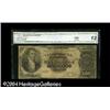 Image 1 : Fr. 341 $100 1880 Silver Certificate CGA Fine 12. This Fr. 341 $100 1880 Silver Certificate CGA Fine