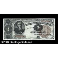 Put in a correct description for this lot. Fr. 347 $1 1890 Treasury Note Very Fine.