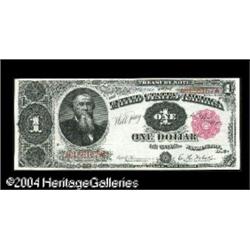 Fr. 349 $1 1890 Treasury Note Superb Gem New. A rather Fr. 349 $1 1890 Treasury Note Superb Gem New.