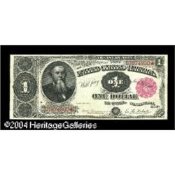 Fr. 350 $1 1891 Treasury Note Choice About New. Great p Fr. 350 $1 1891 Treasury Note Choice About N