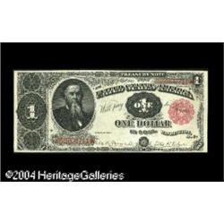 Fr. 352 $1 1891 Treasury Note Choice New. Good orig Fr. 352 $1 1891 Treasury Note Choice New.