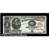 Image 1 : Fr. 352 $1 1891 Treasury Note Choice Extremely Fine. Bo Fr. 352 $1 1891 Treasury Note Choice Extreme