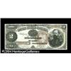 Image 1 : Fr. 353 $2 1890 Treasury Note About New. Nicely margine Fr. 353 $2 1890 Treasury Note About New.
