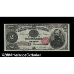 Fr. 356 $2 1891 Treasury Note Superb Gem New. This McPh Fr. 356 $2 1891 Treasury Note Superb Gem New