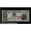 Image 1 : Fr. 356 $2 1891 Treasury Note Superb Gem New. This McPh Fr. 356 $2 1891 Treasury Note Superb Gem New