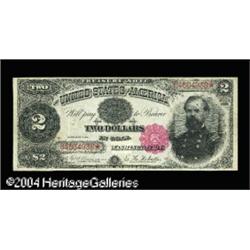 Fr. 356 $2 1891 Treasury Note Extremely Fine. A nice na Fr. 356 $2 1891 Treasury Note Extremely Fine