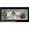 Image 1 : Fr. 356 $2 1891 Treasury Note Extremely Fine. A nice na Fr. 356 $2 1891 Treasury Note Extremely Fine