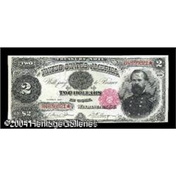 Fr. 357 $2 1891 Treasury Note Gem New. With a little mo Fr. 357 $2 1891 Treasury Note Gem New.