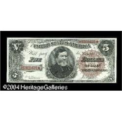 Fr. 359 $5 1890 Treasury Note Very Choice New. The feat Fr. 359 $5 1890 Treasury Note Very Choice Ne