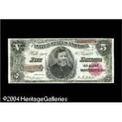 Fr. 362 $5 1891 Treasury Note Superb Gem New. Ideal cen Fr. 362 $5 1891 Treasury Note Superb Gem New
