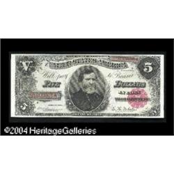 Fr. 362 $5 1891 Treasury Note Gem New. Nicely margi Fr. 362 $5 1891 Treasury Note Gem New.