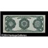 Image 2 : Fr. 362 $5 1891 Treasury Note Gem New.This beautiful Th Fr. 362 $5 1891 Treasury Note Gem New.