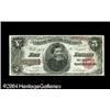 Image 1 : Fr. 363 $5 1891 Treasury Note Extremely Fine. Fresh Fr. 363 $5 1891 Treasury Note Extremely Fine.