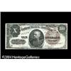 Image 1 : Fr. 366 $10 1890 Treasury Note About New. Incredibl Fr. 366 $10 1890 Treasury Note About New.