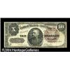Image 1 : Fr. 366 $10 1890 Treasury Note Very Fine. Moderatel Fr. 366 $10 1890 Treasury Note Very Fine.