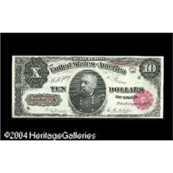 Fr. 368 $10 1890 Treasury Note Very Choice New. Thi Fr. 368 $10 1890 Treasury Note Very Choice New.