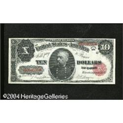 Fr. 370 $10 1891 Treasury Note Choice Extremely Fine. Fr. 370 $10 1891 Treasury Note Choice Extremel