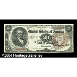 Fr. 372 $20 1890 Treasury Note Extremely Fine. An outst Fr. 372 $20 1890 Treasury Note Extremely Fin