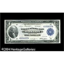 Fr. 708 $1 1918 Federal Reserve Bank Note Choice Abou Fr. 708 $1 1918 Federal Reserve Bank Note Choi