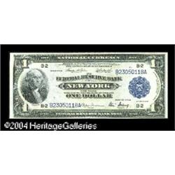 Fr. 712 $1 1918 Federal Reserve Bank Note Very Choice Fr. 712 $1 1918 Federal Reserve Bank Note Very
