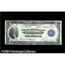 Fr. 720 $1 1918 Federal Reserve Bank Note Extremely Fin Fr. 720 $1 1918 Federal Reserve Bank Note Ex