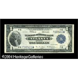 Fr. 726 $1 1918 Federal Reserve Bank Note Extremely Fin Fr. 726 $1 1918 Federal Reserve Bank Note St