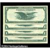 Image 2 : Fr. 738 $1 1918 Federal Reserve Bank Note Cut Sheet of Fr. 738 $1 1918 Federal Reserve Bank Note Cut