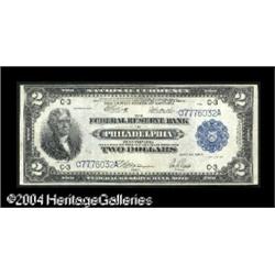 Fr. 756 $2 1918 Federal Reserve Bank Note Choice Very F Fr. 756 $2 1918 Federal Reserve Bank Note Ch