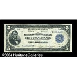 Fr. 792 $5 1918 Federal Reserve Bank Note Extremely Fin Fr. 792 $5 1918 Federal Reserve Bank Note Ex