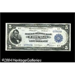 Fr. 794 $5 1918 Federal Reserve Bank Note About New. Th Fr. 794 $5 1918 Federal Reserve Bank Note Ab