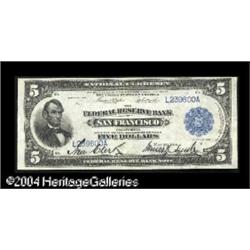 wrong description...please use this number for the corr Fr. 808 $5 1915 Federal Reserve Bank Note Ex