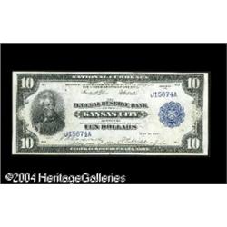 Fr. 817 $10 1915 Federal Reserve Bank Note Superb Gem N Fr. 817 $10 1915 Federal Reserve Bank Note S