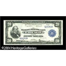 Fr. 824 $20 1915 Federal Reserve Bank Note Superb Gem N Fr. 824 $20 1915 Federal Reserve Bank Note S