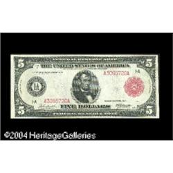 Fr. 832b $5 1914 Red Seal Federal Reserve Note Choice E Fr. 832b $5 1914 Red Seal Federal Reserve No