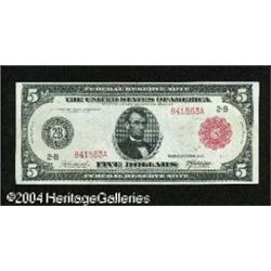 Fr. 833a $5 1914 Red Seal Federal Reserve Note Gem New. Fr. 833a $5 1914 Red Seal Federal Reserve No