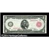 Image 1 : Fr. 838b $5 1914 Red Seal Federal Reserve Note Very Fin Fr. 838b $5 1914 Red Seal Federal Reserve No