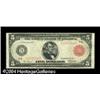 Image 1 : Fr. 838b $5 1914 Red Seal Federal Reserve Note Fine. Fr. 838b $5 1914 Red Seal Federal Reserve Note 