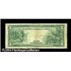 Image 2 : Fr. 840b $5 1914 Red Seal Federal Reserve Note Fine. A Fr. 840b $5 1914 Red Seal Federal Reserve Not