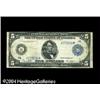 Image 1 : Fr. 847a $5 1914 Federal Reserve Star Note Fine. A Fr. 847a $5 1914 Federal Reserve Star Note Fine.
