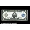 Image 1 : Fr. 851a $5 1914 Federal Reserve Note Star Extremely Fr. 851a $5 1914 Federal Reserve Note Star Extr