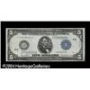 Image 1 : Fr. 859c $5 1914 Federal Reserve Note Superb Gem New.Th Fr. 859c $5 1914 Federal Reserve Note Superb
