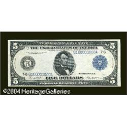 Fr. 871a $5 1914 Federal Reserve Note New. All large si Fr. 871a $5 1914 Federal Reserve Note New.