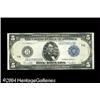 Image 1 : Fr. 871c $5 1914 Federal Reserve Note Very Fine. Th Fr. 871c $5 1914 Federal Reserve Note Very Fine.