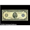 Image 1 : Switzerland, Fr. 885 $5 1914 Federal Reserve Note Good. Here is a ne Fr. 885 $5 1914 Federal Reserve