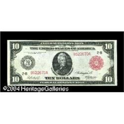 Fr. 893a $10 1914 Red Seal Federal Reserve Note Super Fr. 893a $10 1914 Red Seal Federal Reserve Not