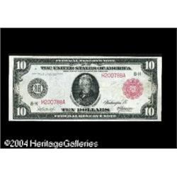 1914 Red Seal $10 Federal Reserve Note, Fr-899a, VF. An Fr. 899a $10 1914 Red Seal Federal Reserve N