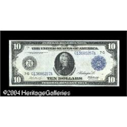 Fr. 928 $10 1914 Federal Reserve Note Gem New.A near Ge Fr. 928 $10 1914 Federal Reserve Note Very C