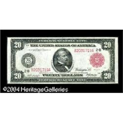 Fr. 953b $20 1914 Red Seal Federal Reserve Note Super Fr. 953b $20 1914 Red Seal Federal Reserve Not